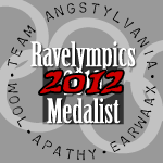Ravelympics Medalist 2012, Team Angstylvania, Wool, Apathy, Earwax